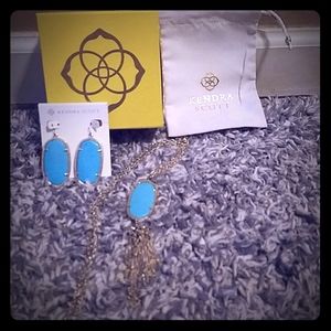 Kendra Scott Necklace and Earring set